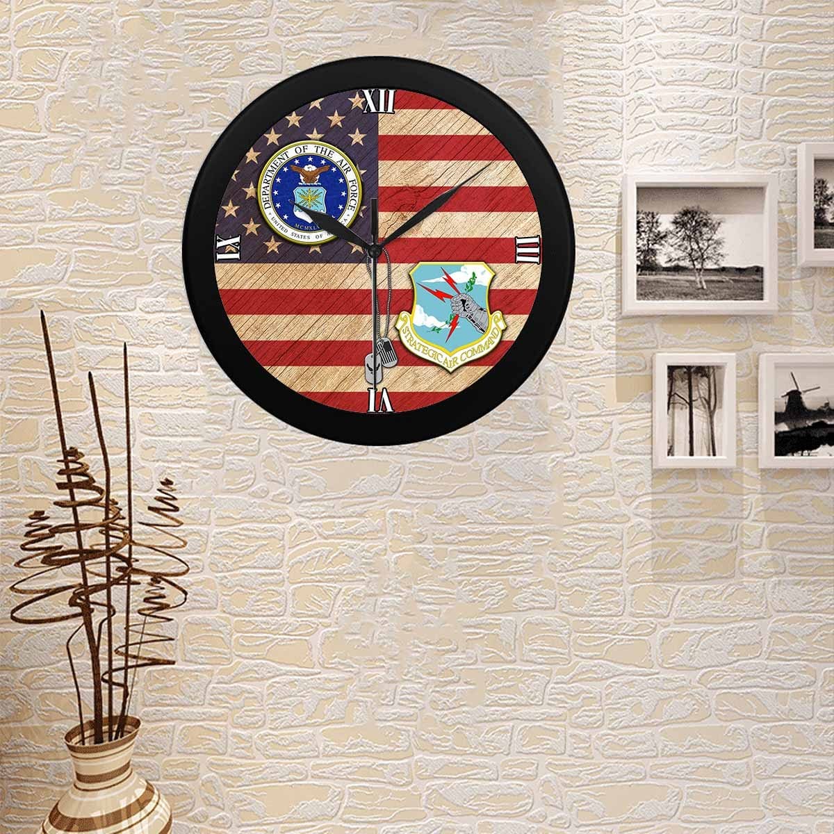 US Air Force Strategic Air Command Wall Clock