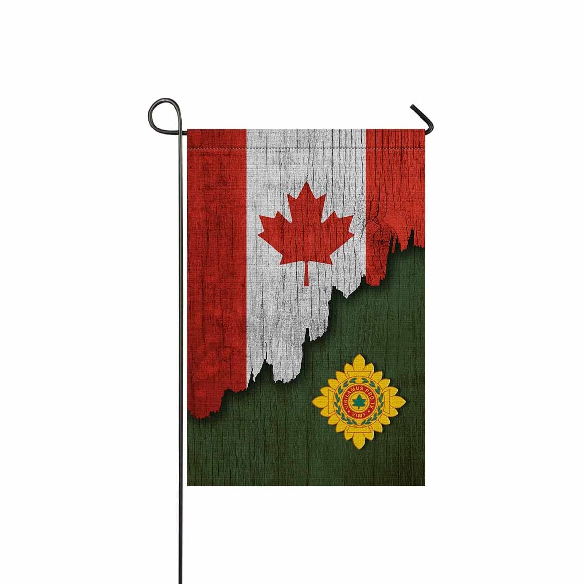 Canadian Army 2nd Lieutenant (2Lt) Garden Flag 12Inch x 18Inch Twin-Side Printing-Garden Flag-Veterans Nation