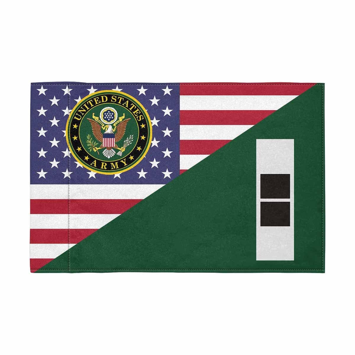 US Army W-2 Motorcycle Flag 9" x 6" Twin-Side Printing D01-Garden Flag-Veterans Nation