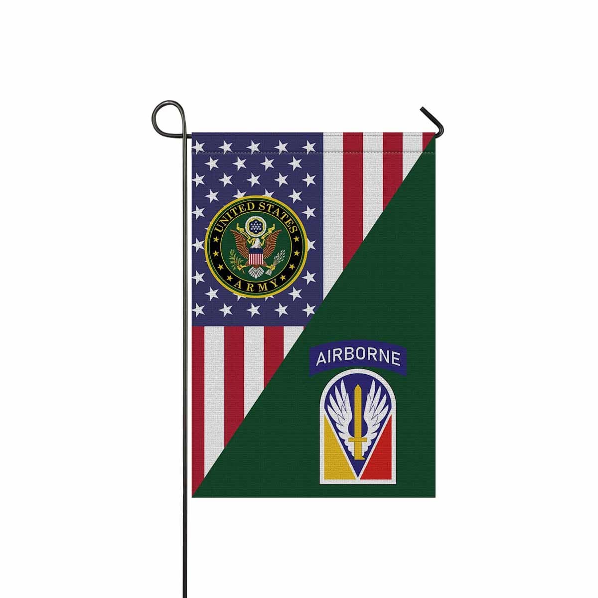 US ARMY CSIB JOINT READINESS TRAINING CENTER Garden Flag/Yard Flag 12 inches x 18 inches Twin-Side Printing-GDFlag-Army-CSIB-Veterans Nation