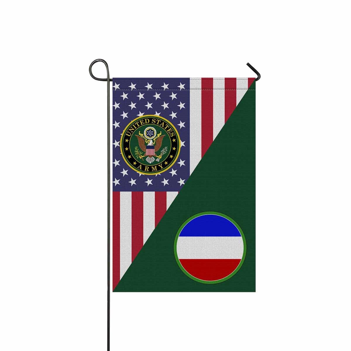 US ARMY CSIB FORCES COMMAND Garden Flag/Yard Flag 12 inches x 18 inches Twin-Side Printing-GDFlag-Army-CSIB-Veterans Nation