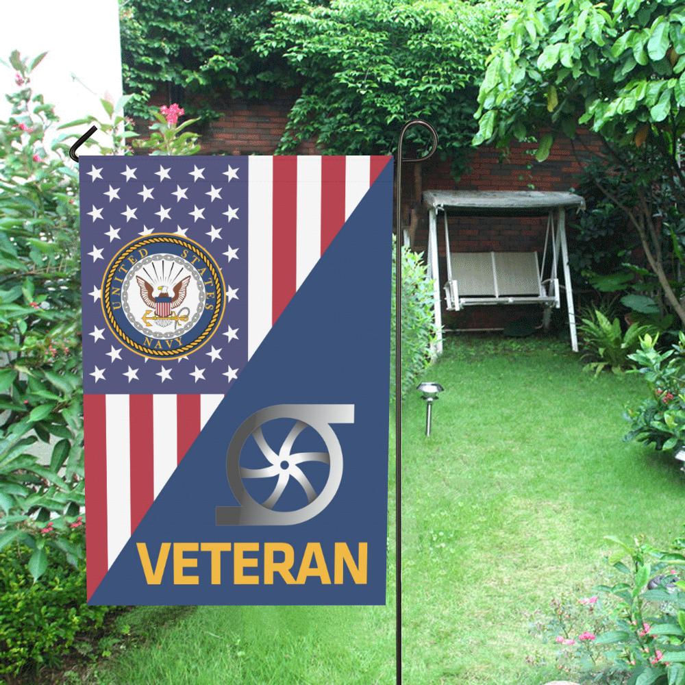 US Navy Gas Turbine Systems Technician Navy GS Veteran House Flag 28 inches x 40 inches Twin-Side Printing-HouseFlag-Navy-Rate-Veterans Nation