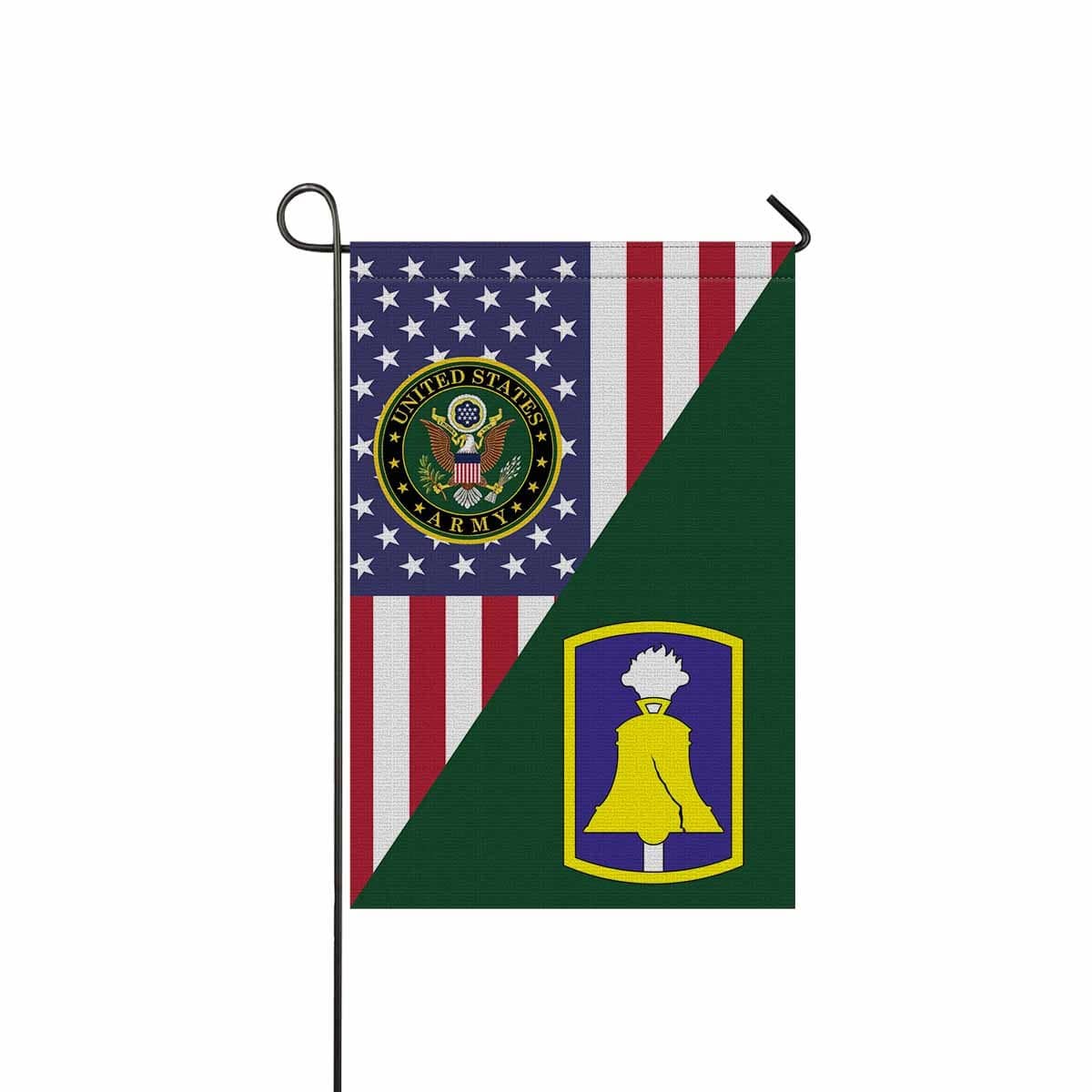 US ARMY 304TH CIVIL AFFAIRS BRIGADE Garden Flag/Yard Flag 12 inches x 18 inches Twin-Side Printing-GDFlag-Army-CSIB-Veterans Nation