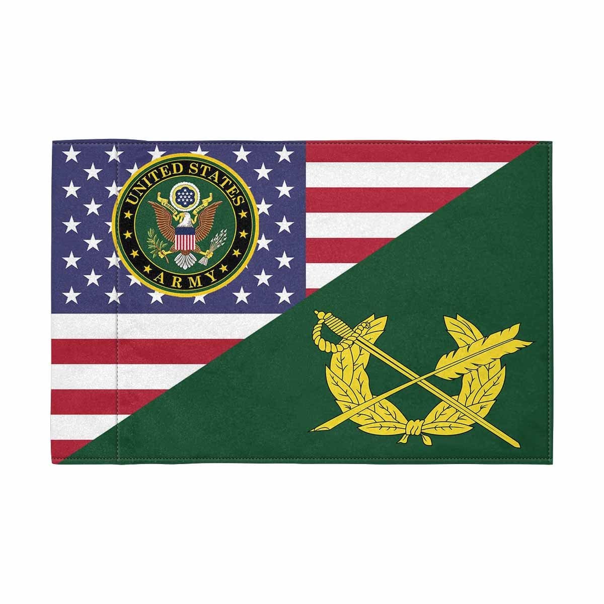 US Army Judge Advocate General_s Corps Motorcycle Flag 9" x 6" Twin-Side Printing D01-Garden Flag-Veterans Nation