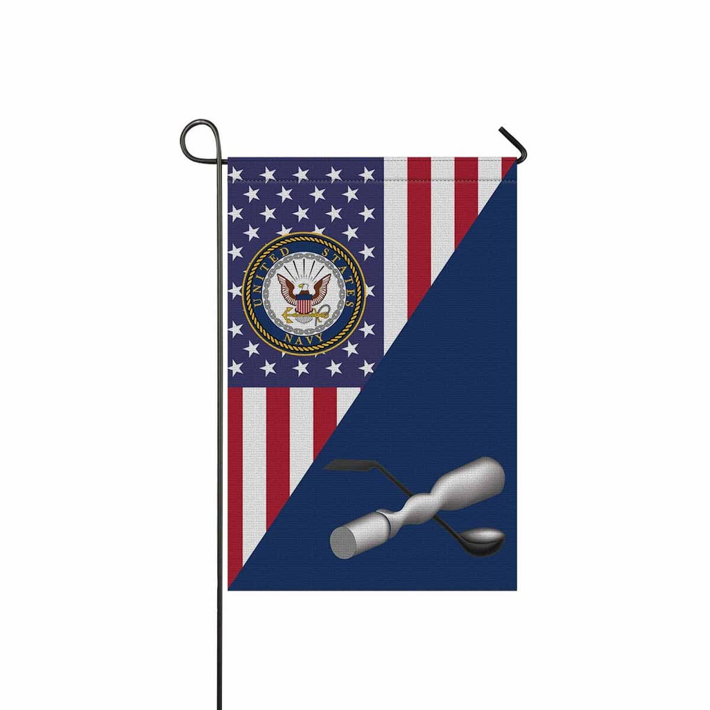 US Navy Molder Navy ML Garden Flag/Yard Flag 12 inches x 18 inches Twin-Side Printing-GDFlag-Navy-Rate-Veterans Nation