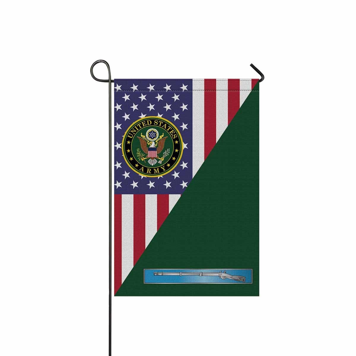 US Army Expert Infantryman Badge Garden Flag 12Inches x 18Inches Twin-Side Printing-GDFlag-Army-Badge-Veterans Nation