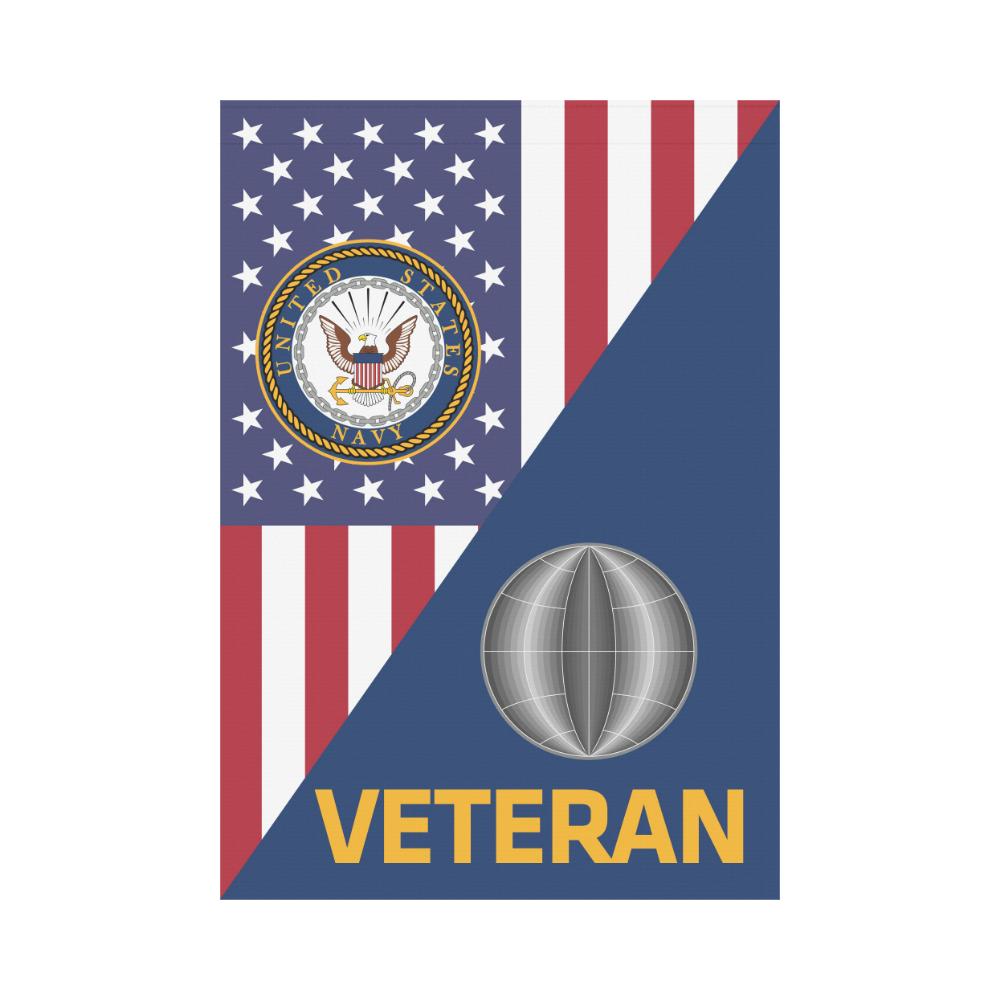 US Navy Electrician's mate Navy EM Veteran House Flag 28 inches x 40 inches Twin-Side Printing-HouseFlag-Navy-Rate-Veterans Nation