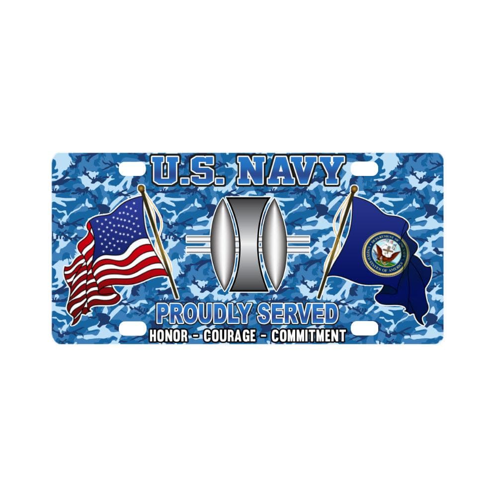 U.S Navy Opticalman Navy OM - Classic License Plate-LicensePlate-Navy-Rate-Veterans Nation