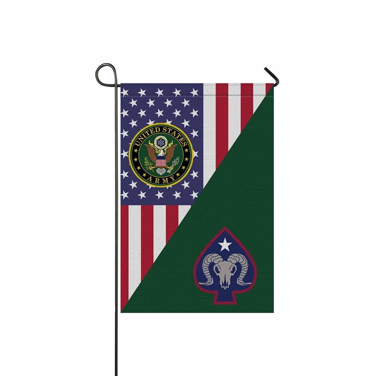 US ARMY 17TH SUSTAINMENT BRIGADE Garden Flag/Yard Flag 12 inches x 18 inches Twin-Side Printing-GDFlag-Army-CSIB-Veterans Nation