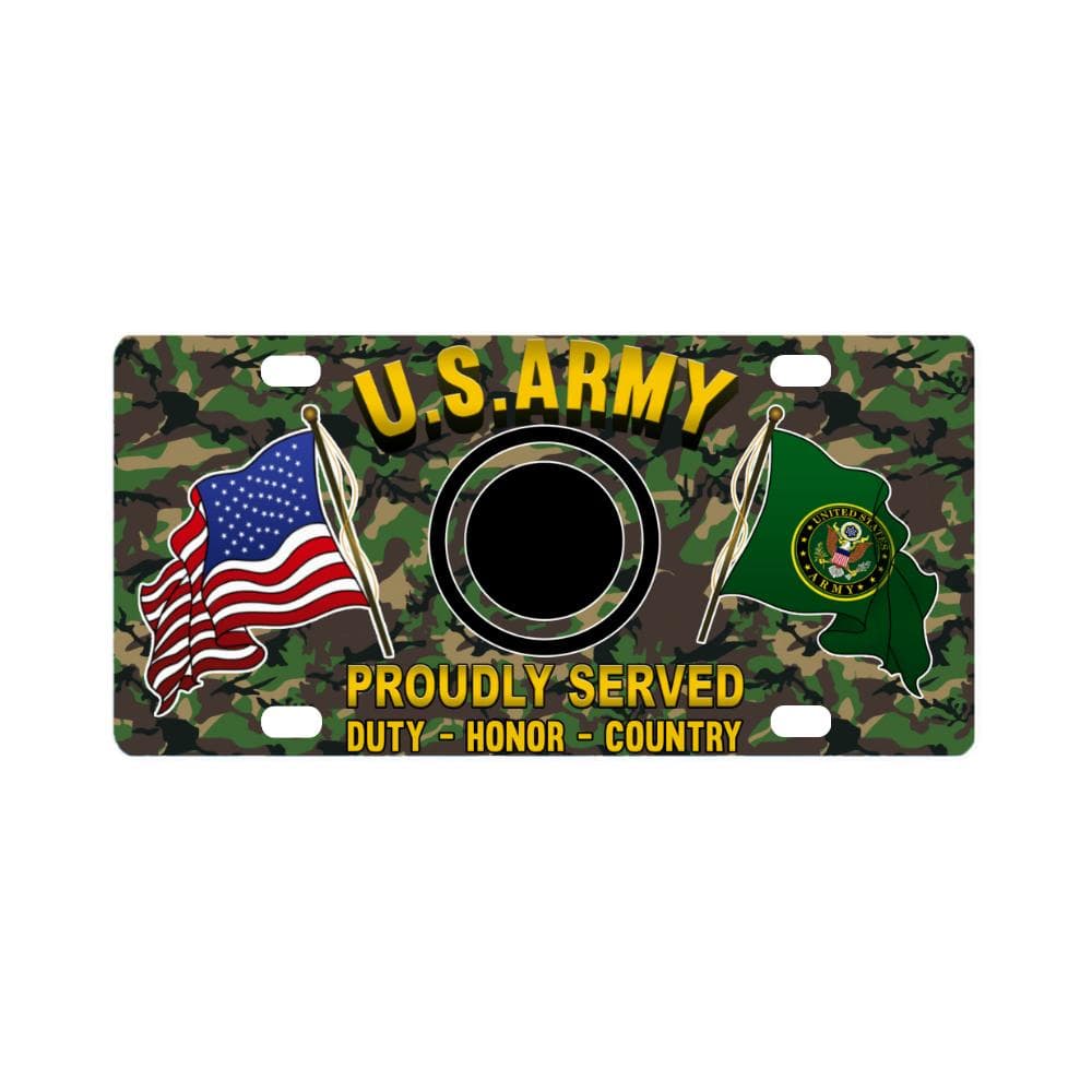 US ARMY I CORPS - Classic License Plate-LicensePlate-Army-CSIB-Veterans Nation