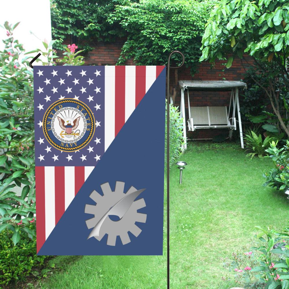 US Navy Data Processing Technician Navy DP House Flag 28 inches x 40 inches Twin-Side Printing-HouseFlag-Navy-Rate-Veterans Nation