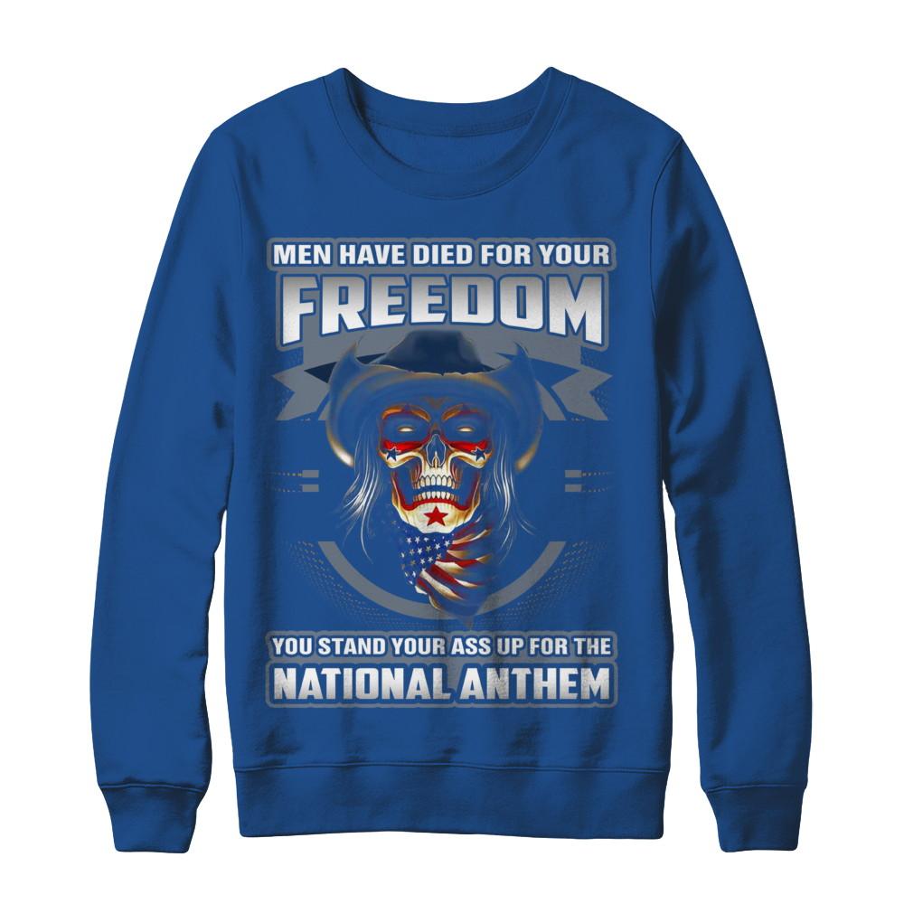 Military T-Shirt "Veteran Died For Your Freedom"-TShirt-General-Veterans Nation