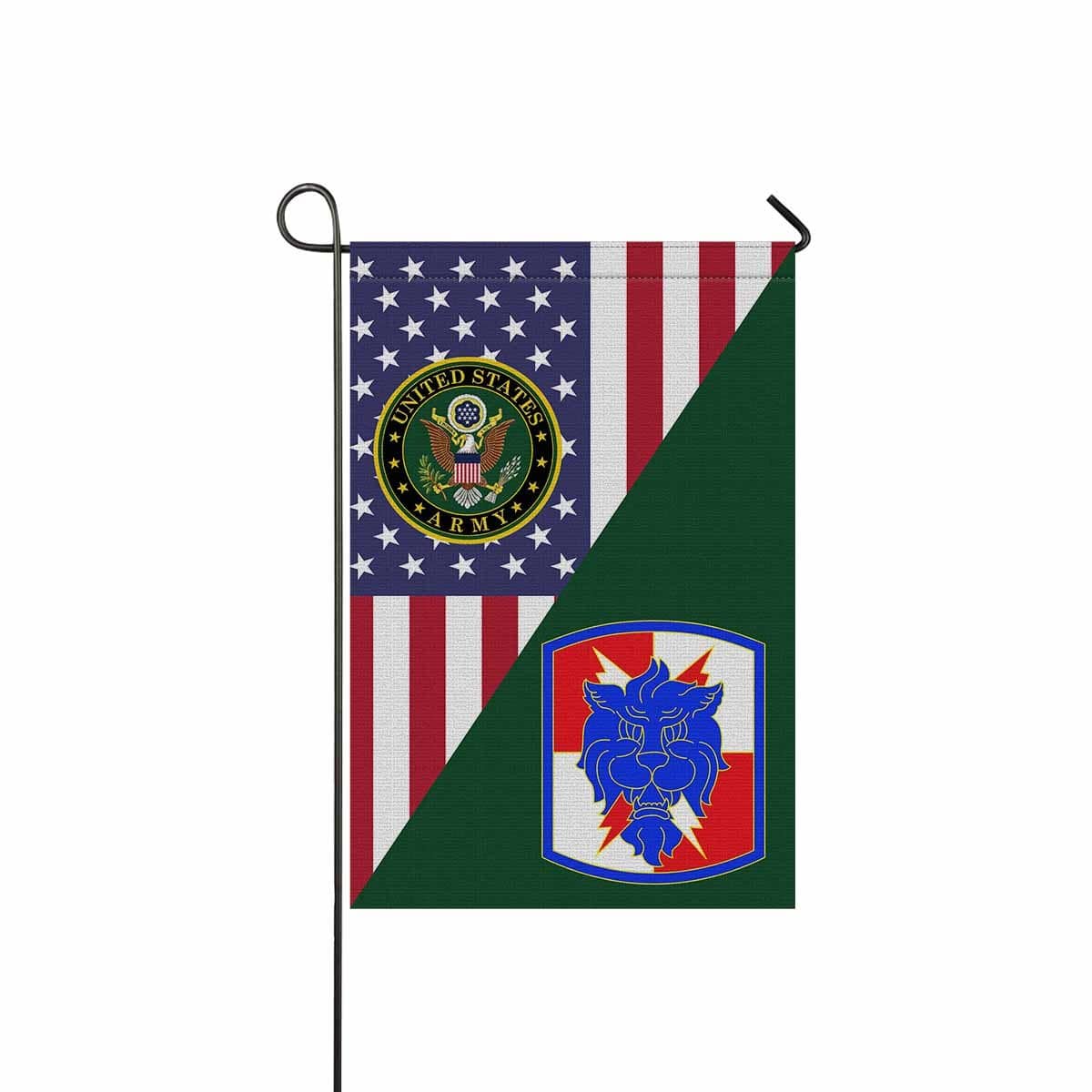 US ARMY 35TH SIGNAL BRIGADE (NO TAB) Garden Flag/Yard Flag 12 inches x 18 inches Twin-Side Printing-GDFlag-Army-CSIB-Veterans Nation