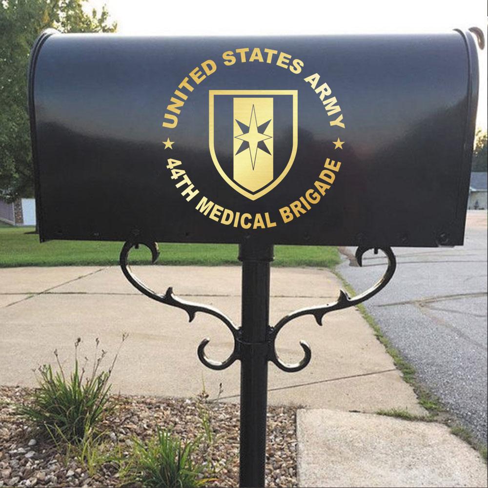 US Army 44th Medical Brigade Clear Stickers-Decal-Army-CSIB-Veterans Nation