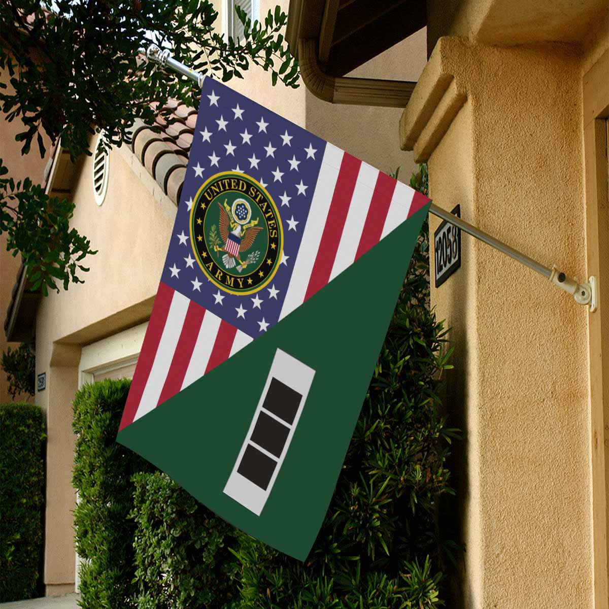 US Army W-3 Chief Warrant Officer 3 House Flag 28 Inch x 40 Inch 2-Side Printing-HouseFlag-Army-Ranks-Veterans Nation
