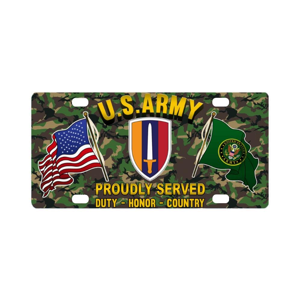 U.S. ARMY VIETNAM- Classic License Plate-LicensePlate-Army-CSIB-Veterans Nation