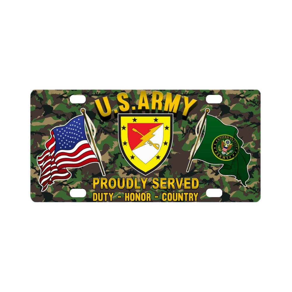 US ARMY 316TH CAVALRY BRIGADE- Classic License Plate-LicensePlate-Army-CSIB-Veterans Nation