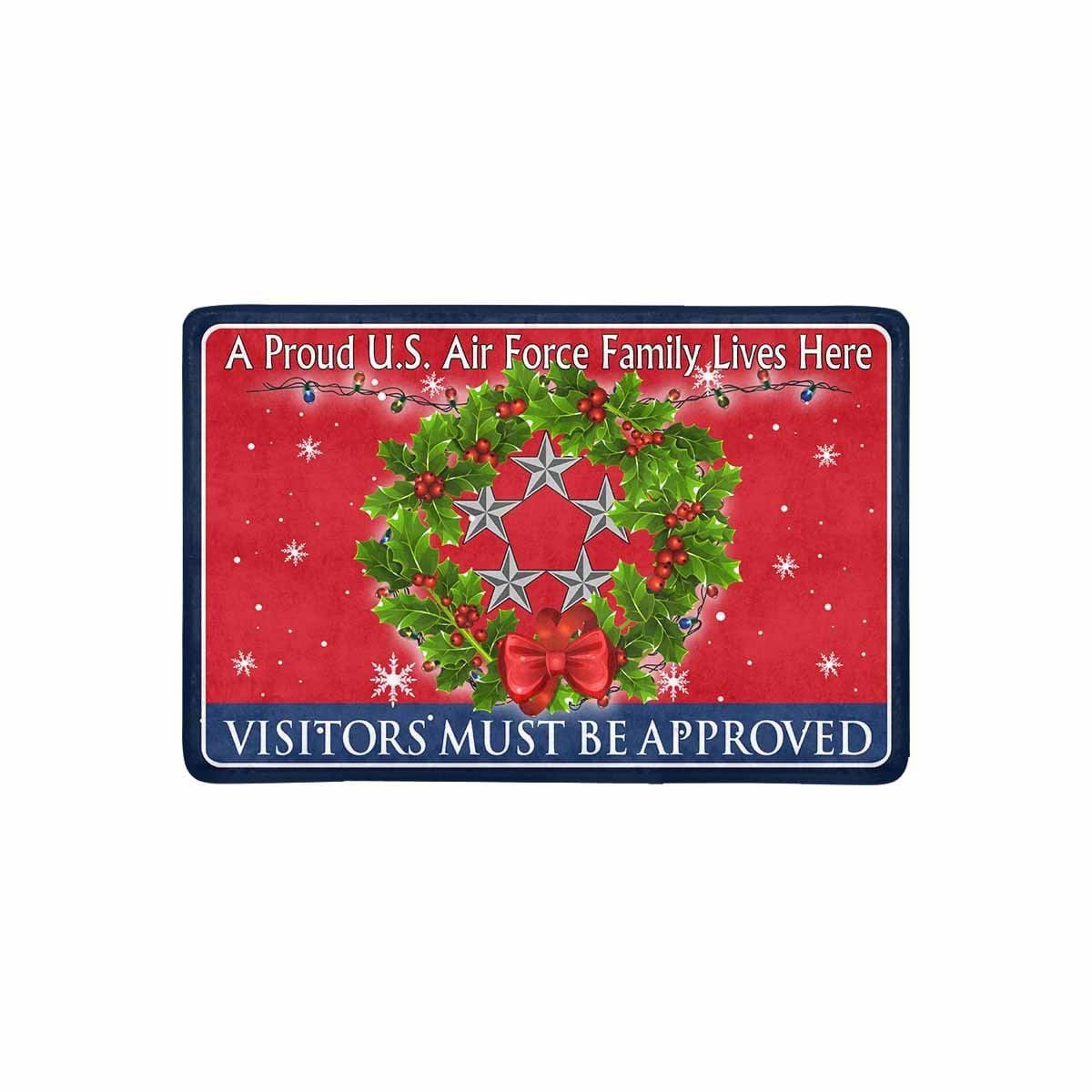 US Air Force O-10 General of the Air Force GAF O10 General Officer Ranks - Visitors must be approved-Doormat-USAF-Ranks-Veterans Nation