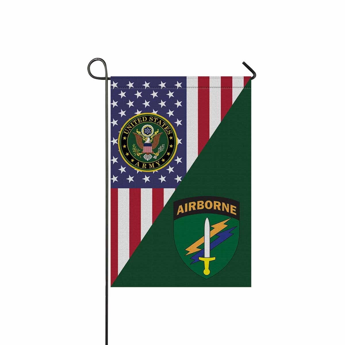 US ARMY CSIB CIVIL AFFAIRS AND PSYCHOLOGICAL OPERATIONS COMMAND Garden Flag/Yard Flag 12 inches x 18 inches Twin-Side Printing-GDFlag-Army-CSIB-Veterans Nation