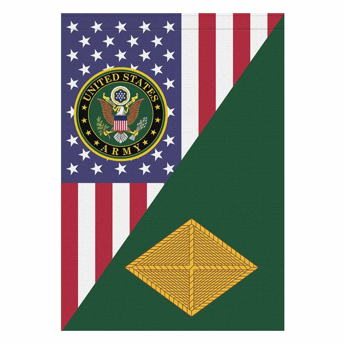 US Army Finance Corps House Flag 28 Inch x 40 Inch Twin-Side Printing-HouseFlag-Army-Branch-Veterans Nation