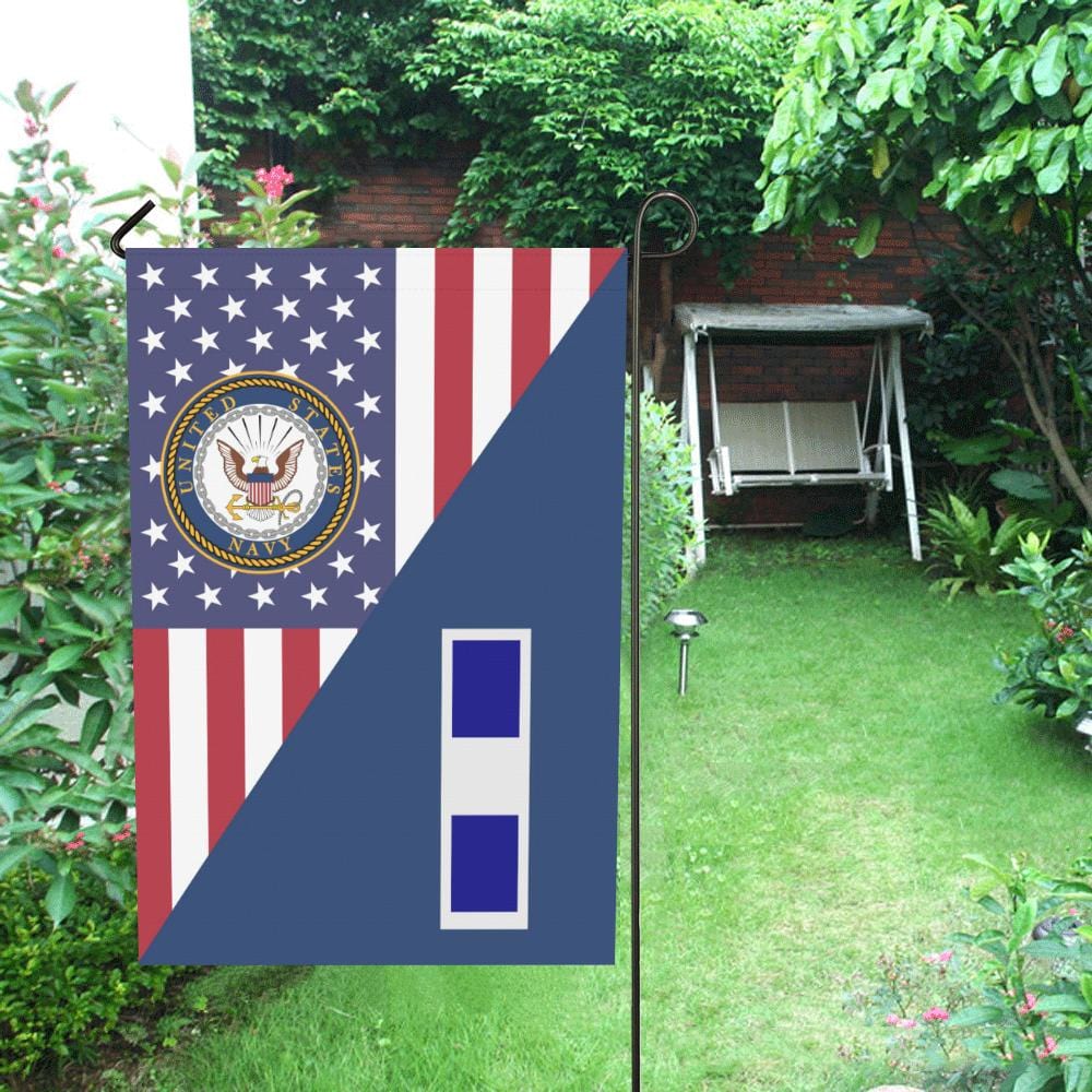 US Navy W-3 Chief Warrant Officer 3 W3 CW3 House Flag 28 inches x 40 inches Twin-Side Printing-HouseFlag-Navy-Officer-Veterans Nation
