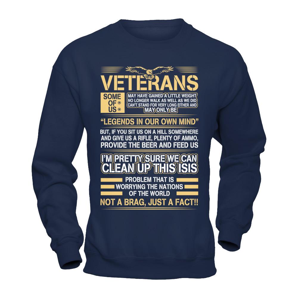Military T-Shirt "Veteran - Legend In Our Mind"-TShirt-General-Veterans Nation