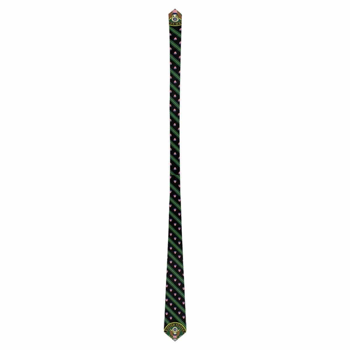 US Army Adjutant General Classic Necktie (Two Sides)-Necktie-Army-Branch-Veterans Nation