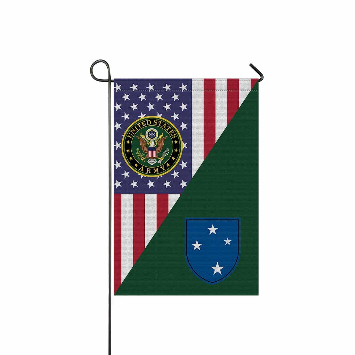 US ARMY 23rd Infantry Division Garden Flag/Yard Flag 12 inches x 18 inches Twin-Side Printing-GDFlag-Army-CSIB-Veterans Nation