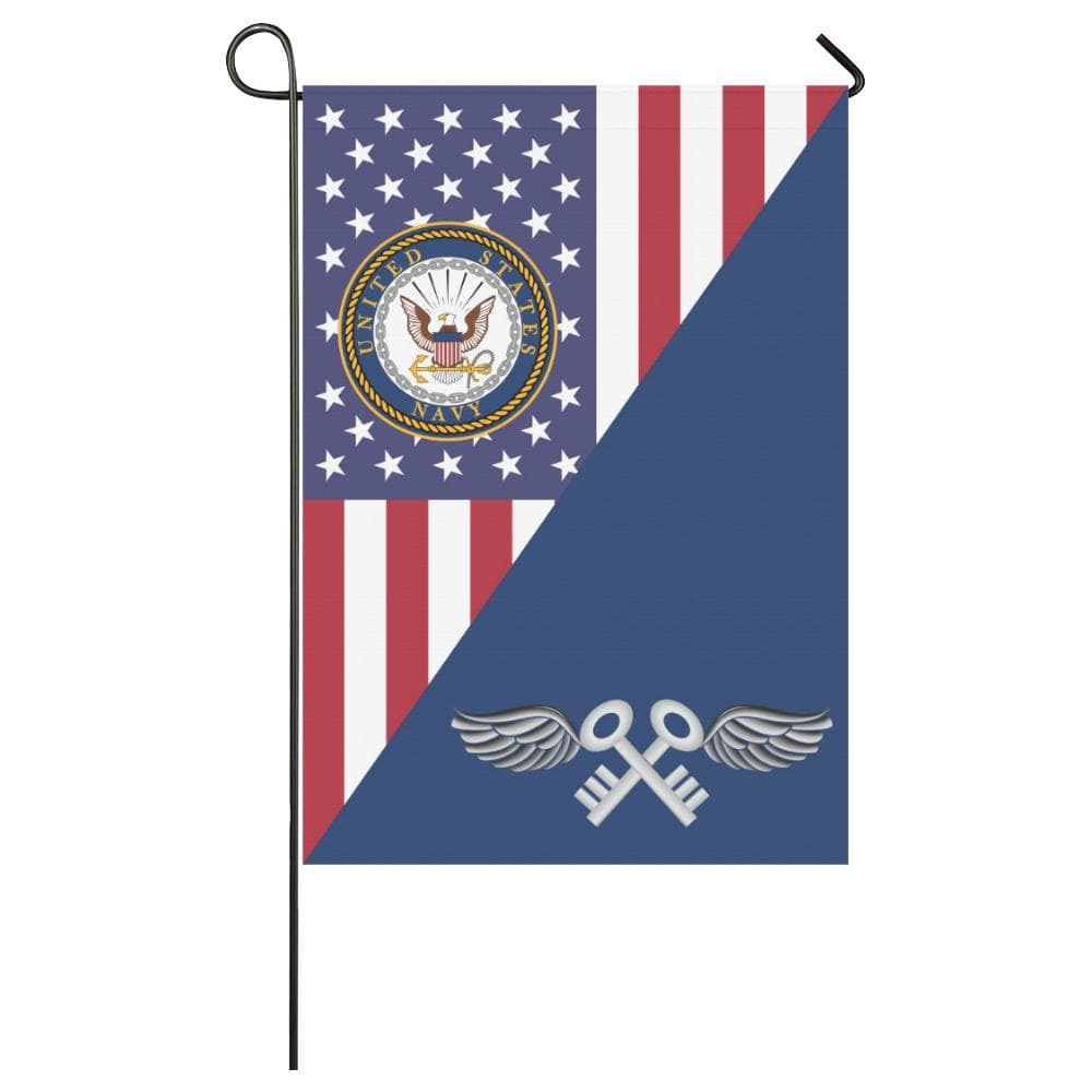 US Navy Aviation Storekeeper Navy AK House Flag 28 inches x 40 inches Twin-Side Printing-HouseFlag-Navy-Rate-Veterans Nation