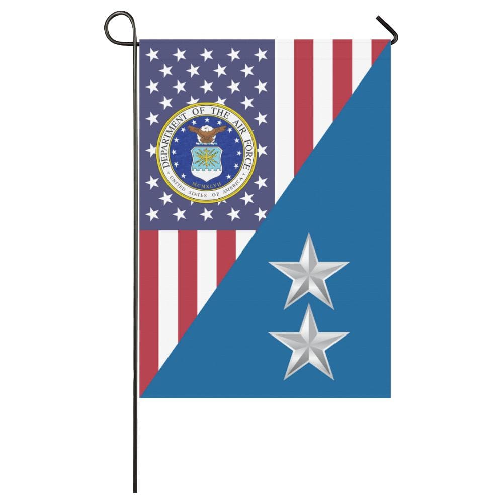 US Air Force O-8 Major General Maj G O8 House Flag 28 inches x 40 inches Twin-Side Printing-HouseFlag-USAF-Ranks-Veterans Nation