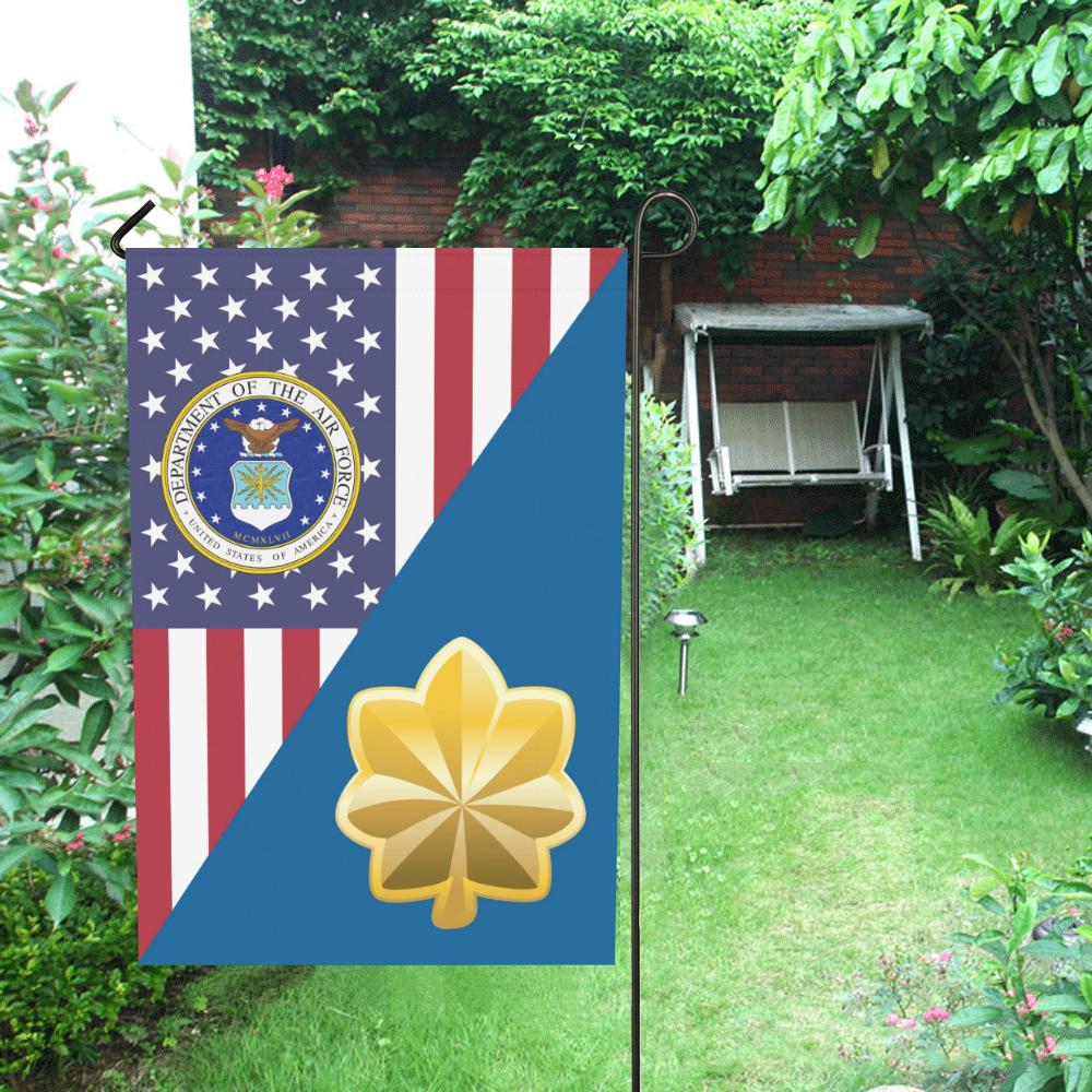 US Air Force O-4 Major Maj O4 Field Officer House Flag 28 inches x 40 inches Twin-Side Printing-HouseFlag-USAF-Ranks-Veterans Nation