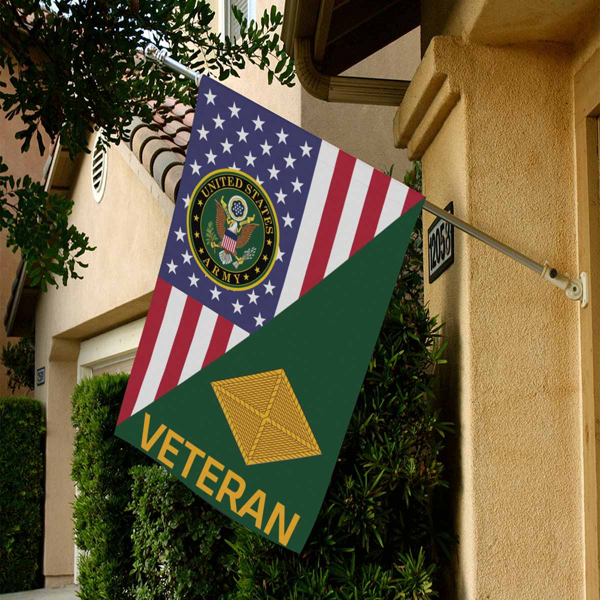 US Army Finance Corps Veteran House Flag 28 Inch x 40 Inch Twin-Side Printing-HouseFlag-Army-Branch-Veterans Nation