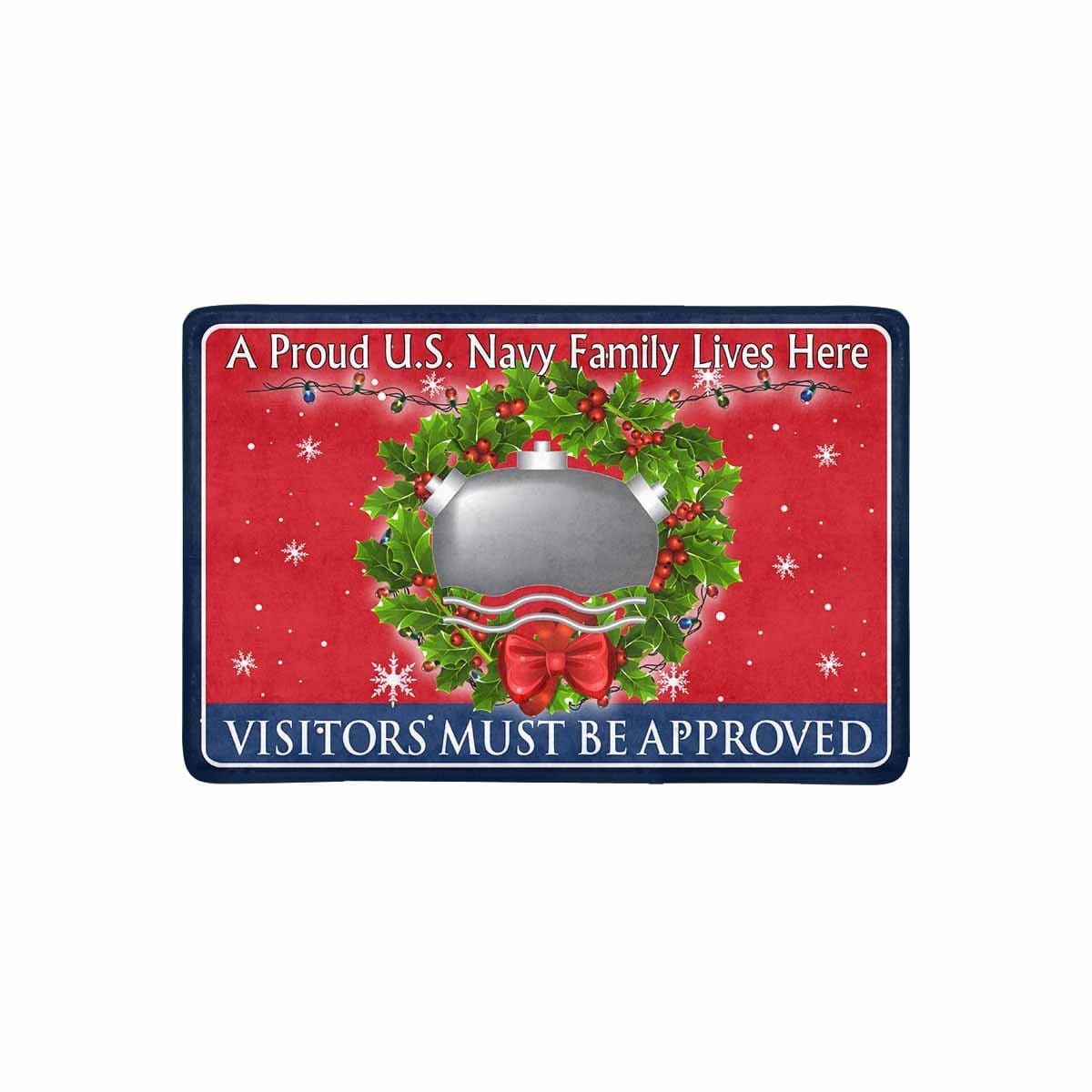 US Navy Mineman Navy MN - Visitors must be approved-Doormat-Navy-Rate-Veterans Nation