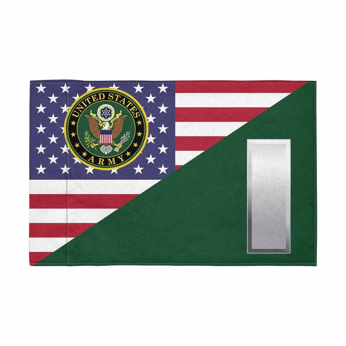 US Army O-2 Motorcycle Flag 9" x 6" Twin-Side Printing D01-Garden Flag-Veterans Nation