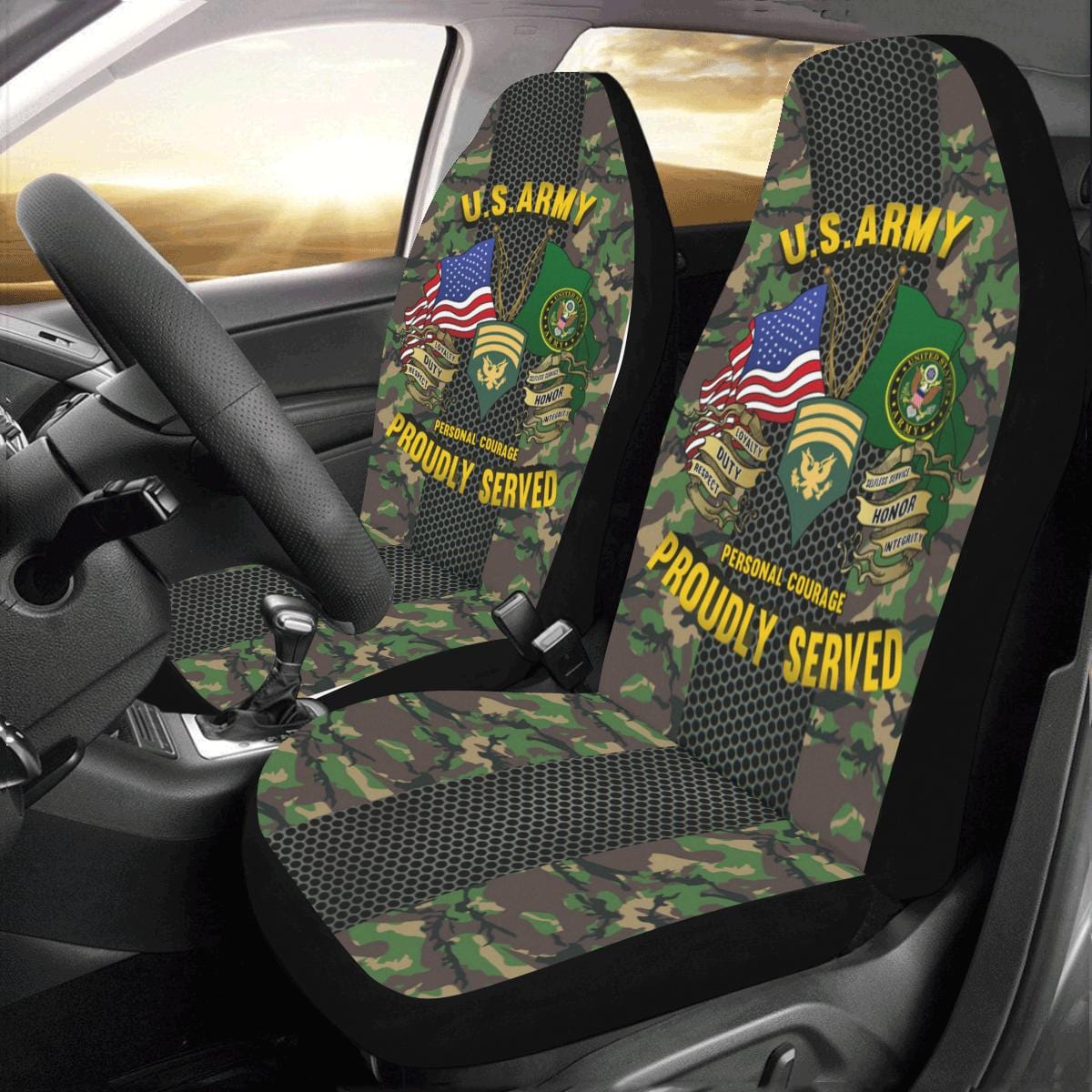 US Army E 7 SPC E7 SP7 Specialist 7 Master Specialist Car Seat Cover us-army-e-7-spc-e7-sp7-specialist-7-master-specialist-car-seat-cover