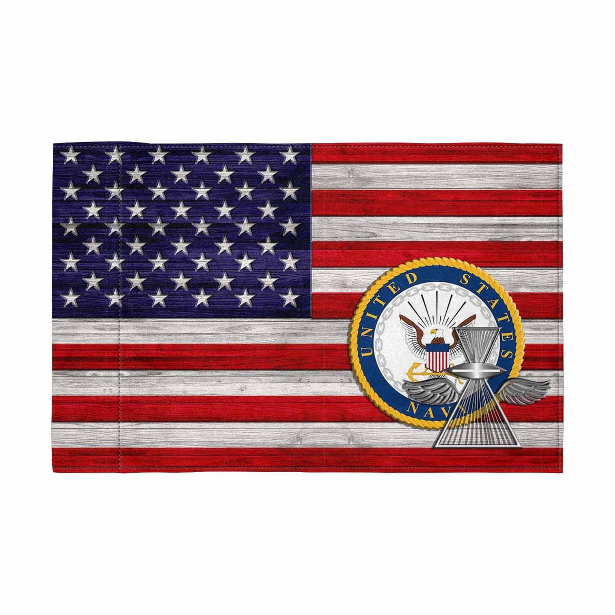 US Navy Photographer_s Mate Navy PH Motorcycle Flag 9" x 6" Twin-Side Printing D02-MotorcycleFlag-Navy-Veterans Nation