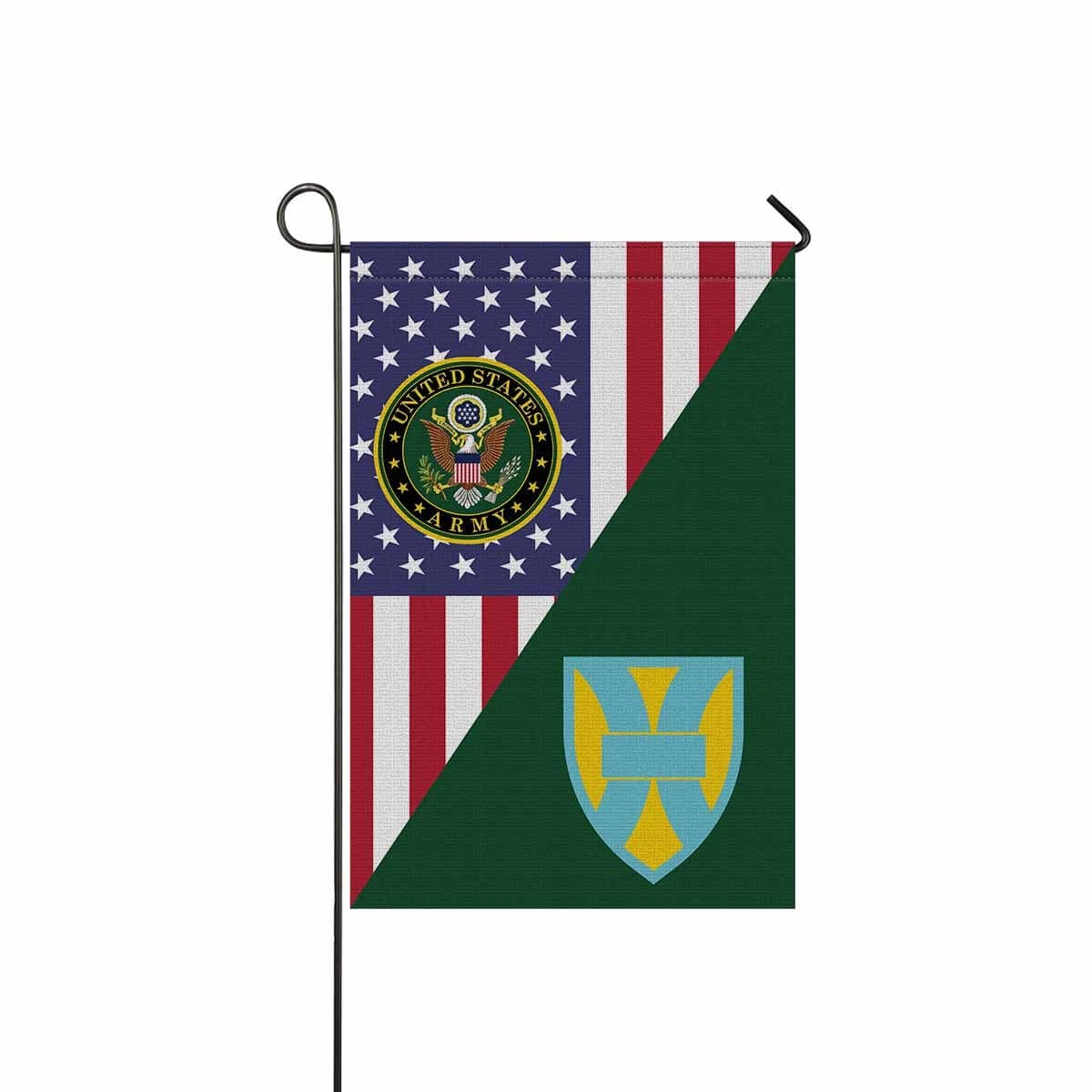 US ARMY 21ST SUSTAINMENT COMMAND Garden Flag/Yard Flag 12 inches x 18 inches Twin-Side Printing-GDFlag-Army-CSIB-Veterans Nation