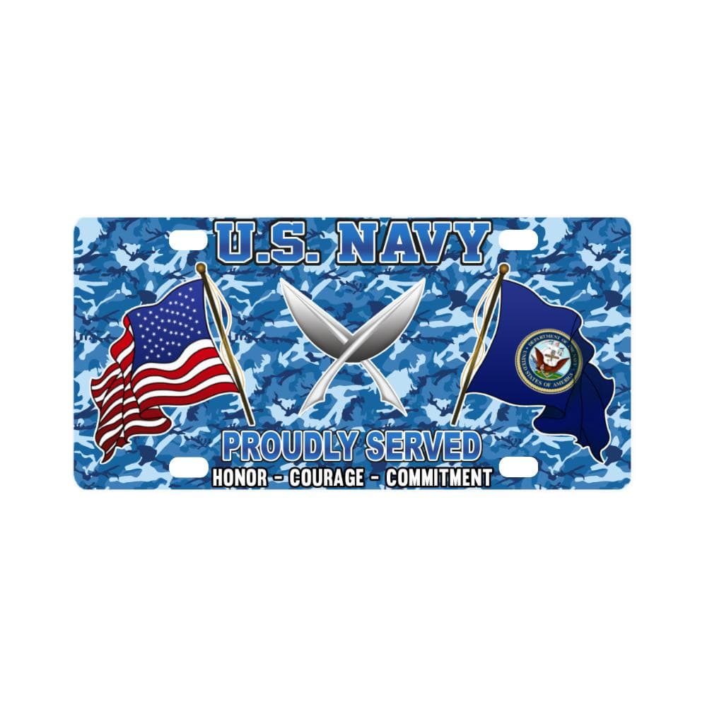 U.S Navy Yeoman Navy YN - Classic License Plate