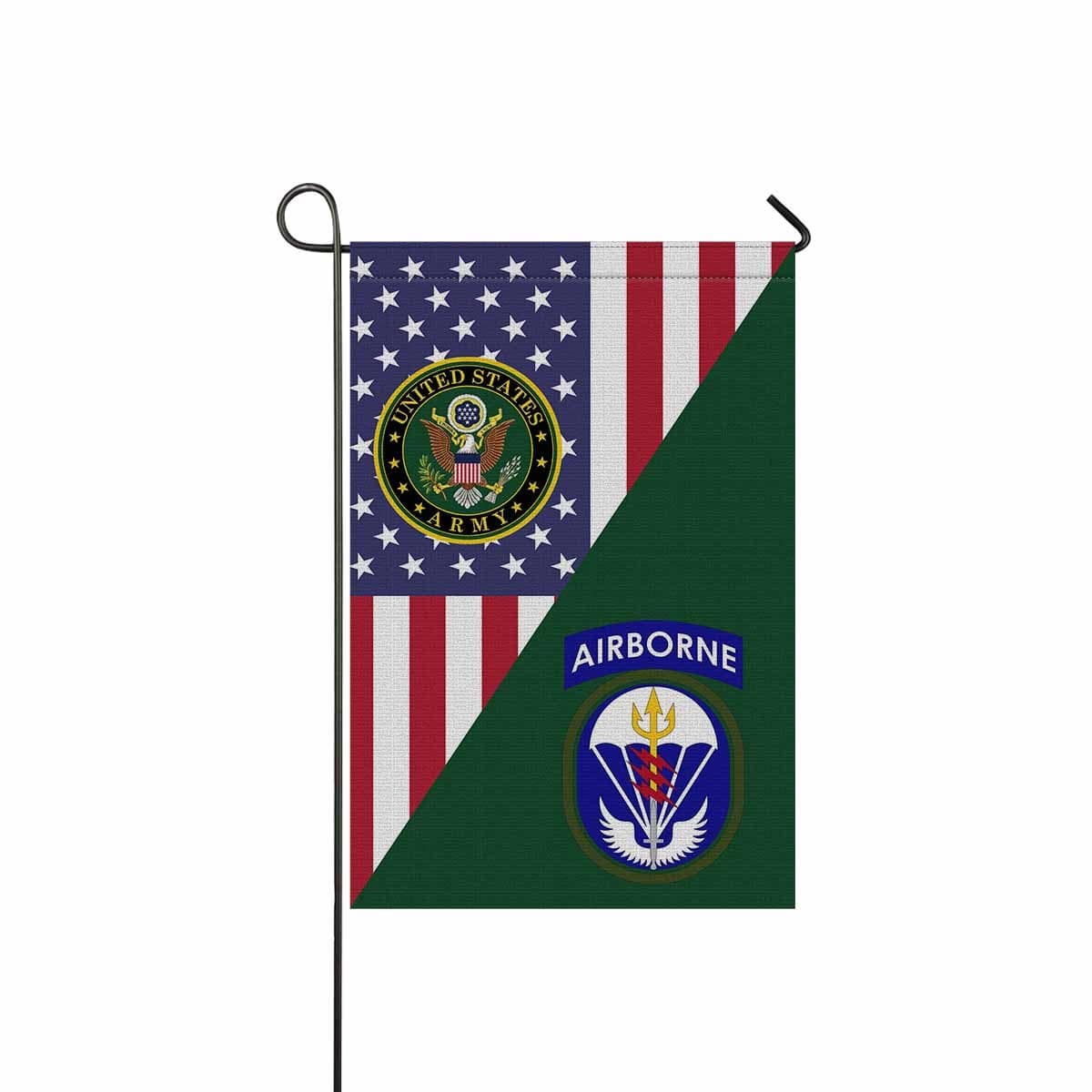 US ARMY SPECIAL OPERATIONS COMMAND SOUTH Garden Flag/Yard Flag 12 inches x 18 inches Twin-Side Printing-GDFlag-Army-CSIB-Veterans Nation