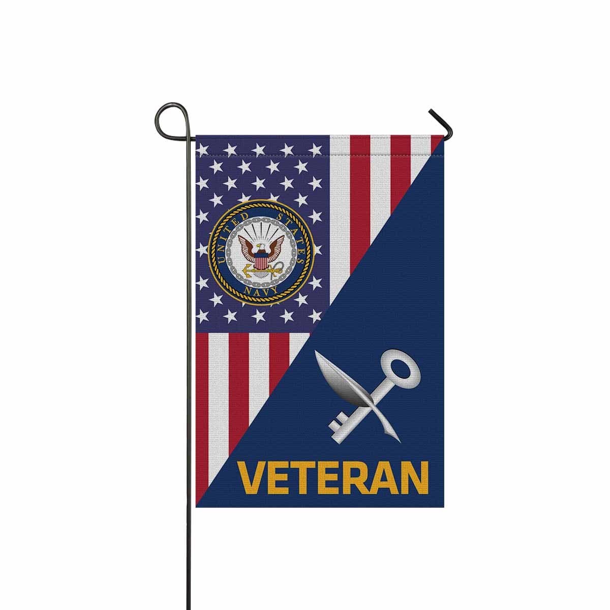 Navy Ship's Serviceman Navy SH Veteran Garden Flag/Yard Flag 12 inches x 18 inches Twin-Side Printing-GDFlag-Navy-Rate-Veterans Nation