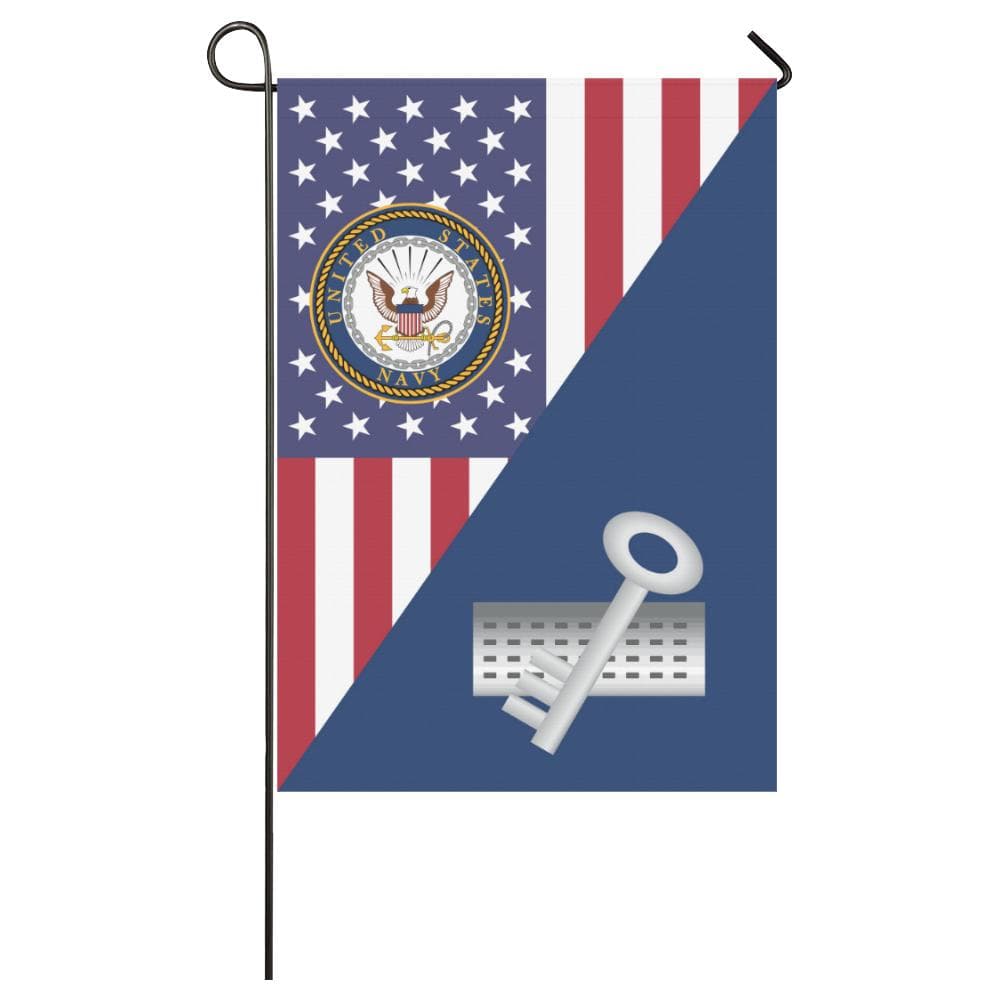 US Navy Disbursing Clerk Navy DK House Flag 28 inches x 40 inches Twin-Side Printing-HouseFlag-Navy-Rate-Veterans Nation