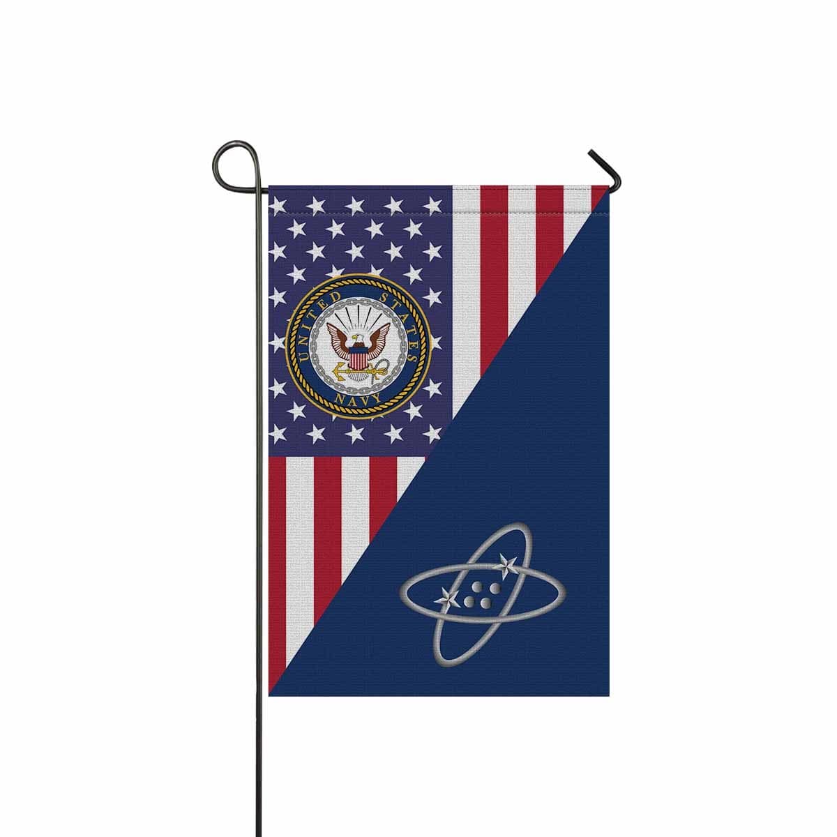 US Navy Electronics technician Navy ET Garden Flag/Yard Flag 12 inches x 18 inches Twin-Side Printing-GDFlag-Navy-Rate-Veterans Nation