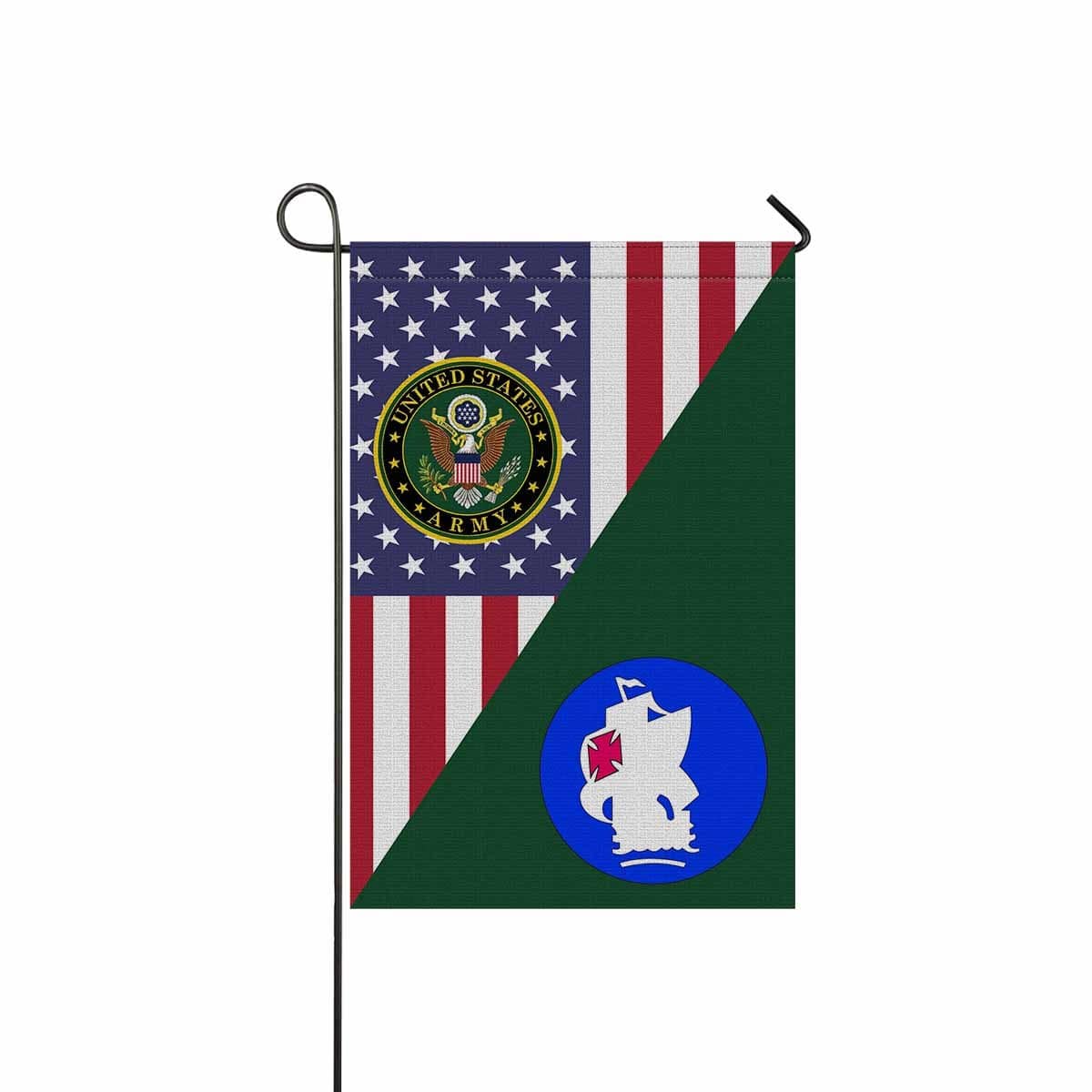 US ARMY SOUTH CSIB Garden Flag/Yard Flag 12 inches x 18 inches Twin-Side Printing-GDFlag-Army-CSIB-Veterans Nation