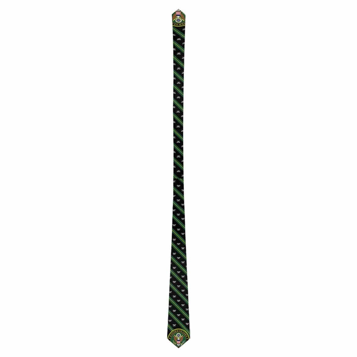 US Army O-6 Classic Necktie (Two Sides)-Necktie-Army-Ranks-Veterans Nation
