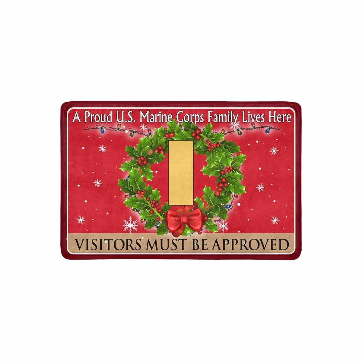 USMC O-1 Second Lieutenant O1 2ndLt USMC O1 Commissioned Officer Ranks - Visitors must be approved-Doormat-USMC-Ranks-Veterans Nation