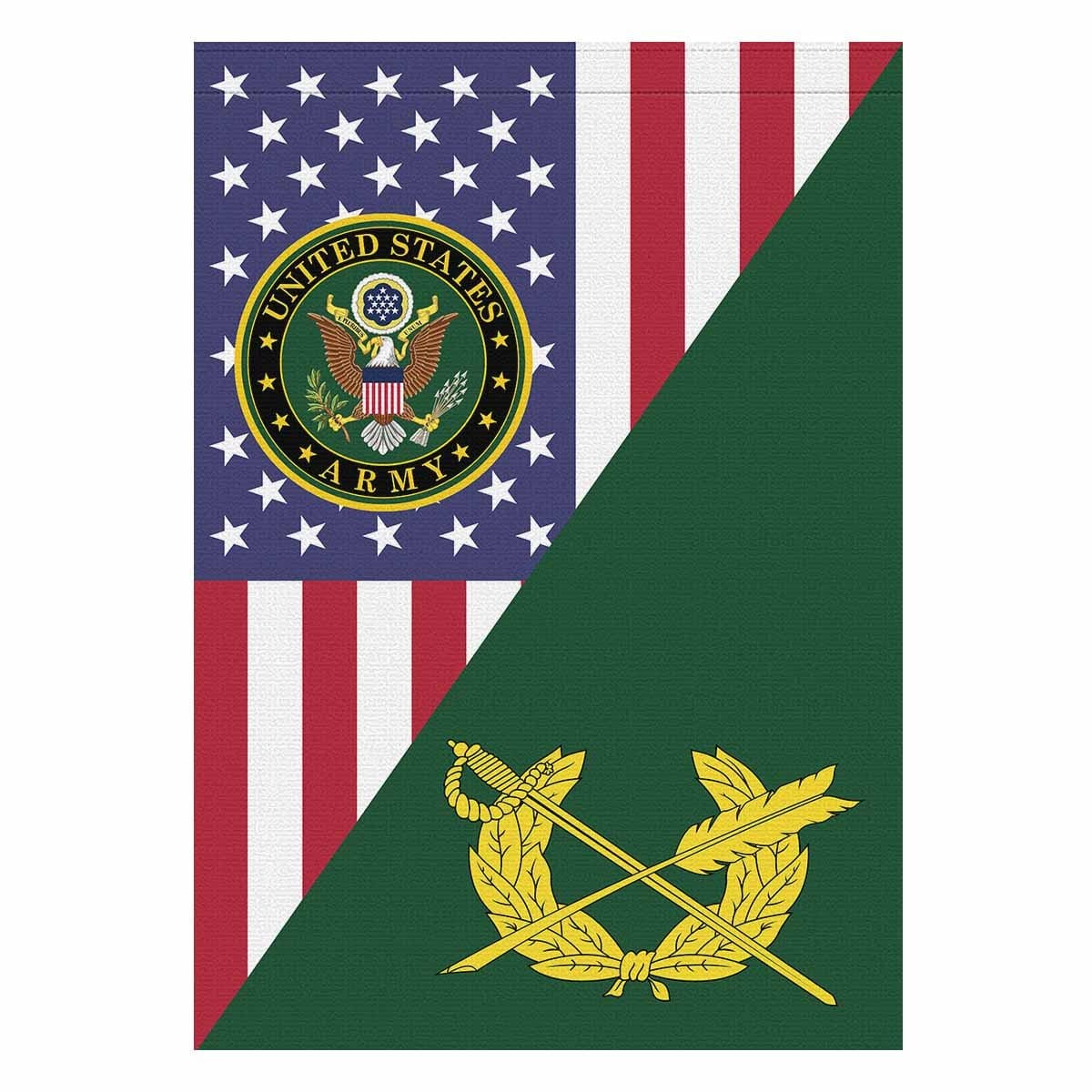 US Army Judge Advocate General's Corps House Flag 28 Inch x 40 Inch Twin-Side Printing-HouseFlag-Army-Branch-Veterans Nation