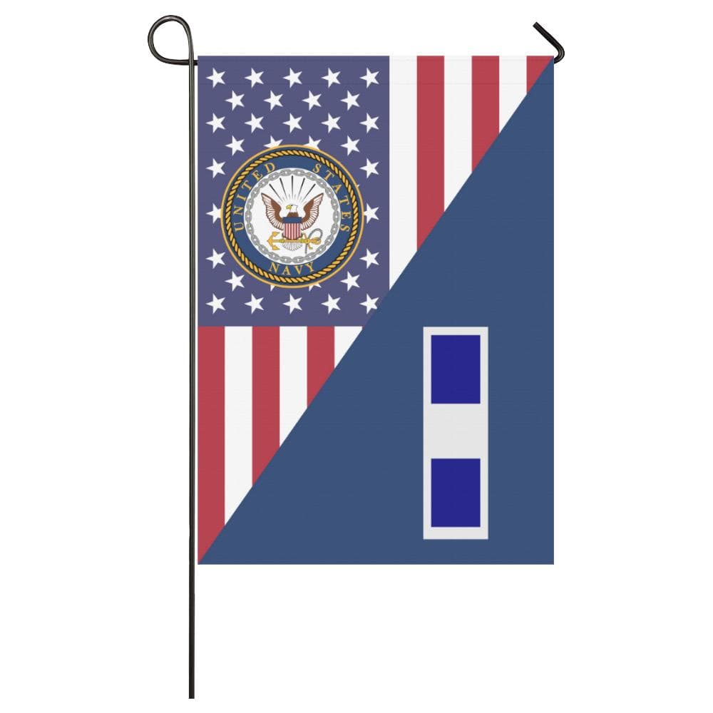US Navy W-3 Chief Warrant Officer 3 W3 CW3 House Flag 28 inches x 40 inches Twin-Side Printing-HouseFlag-Navy-Officer-Veterans Nation