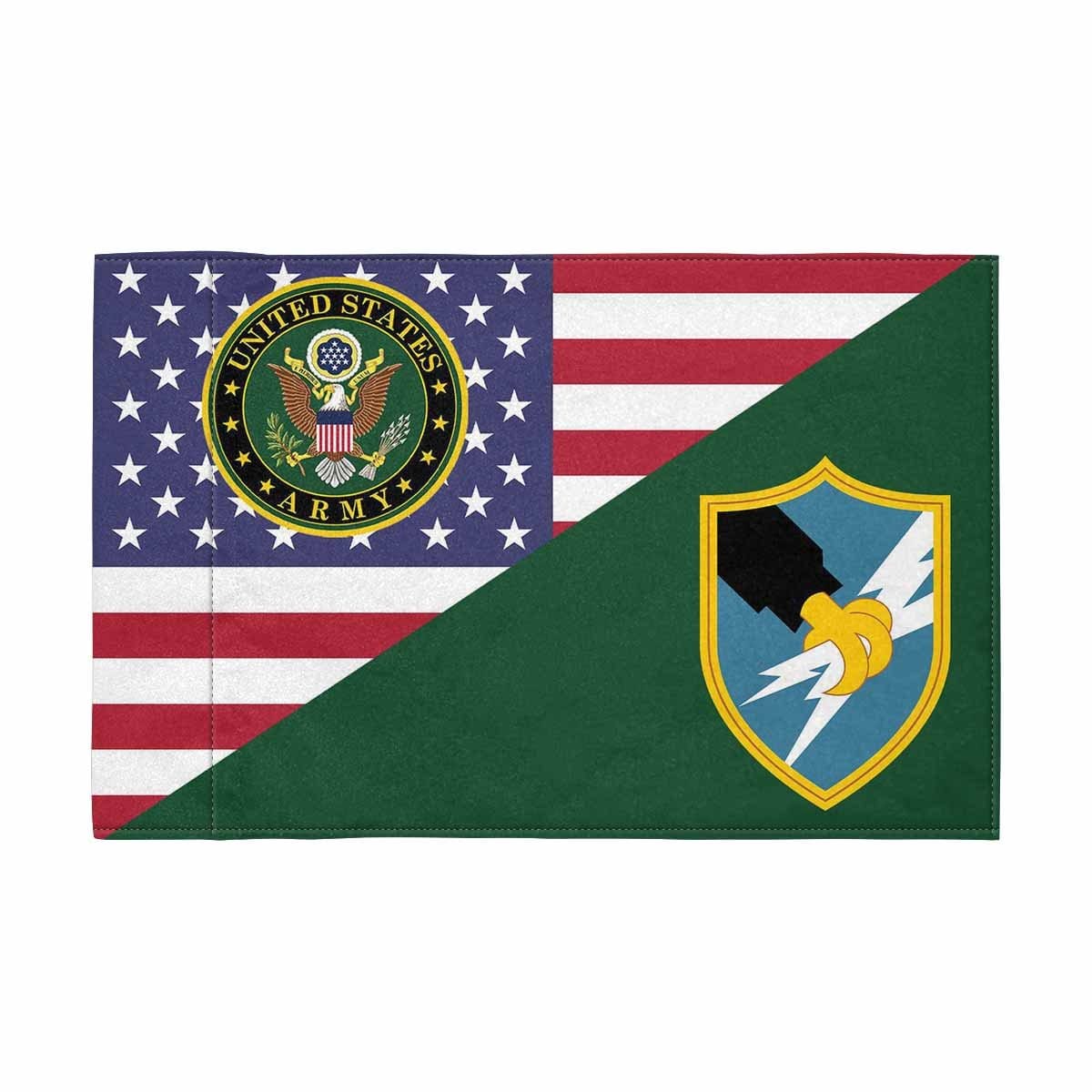 US Army Security Agency Motorcycle Flag 9" x 6" Twin-Side Printing D01-Garden Flag-Veterans Nation