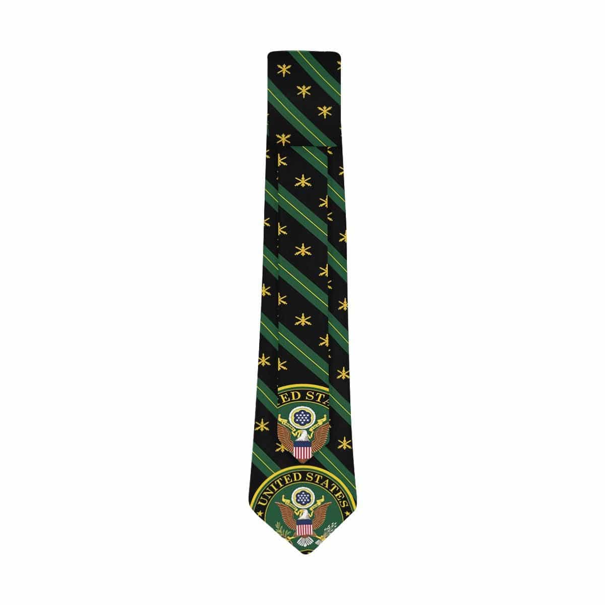 US Army Air Defense Artillery Classic Necktie (Two Sides)-Necktie-Army-Branch-Veterans Nation