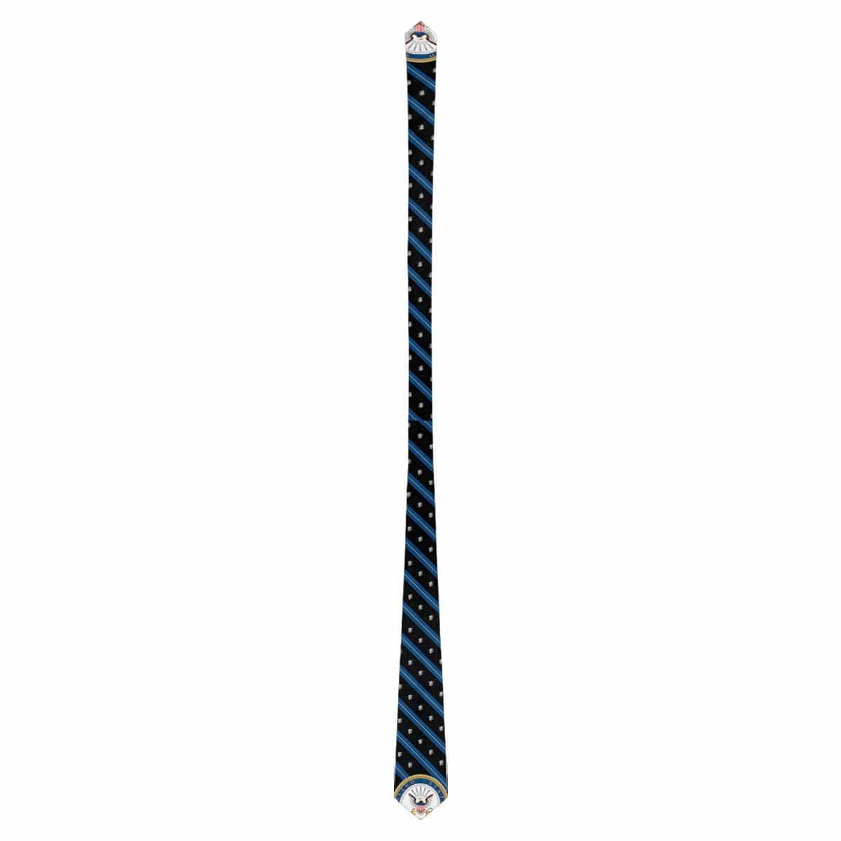US Navy Personnel Specialist Navy PS Classic Necktie (Two Sides)-Necktie-Navvy-Rate-Veterans Nation